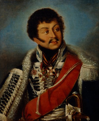 Retrato del General Dmitry Dmitrievich Shepelev 1771-1841 de Unbekannt