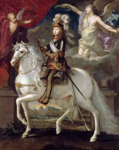 Retrato del Rey Luis XIV 1638-1715 de niño de Unbekannt