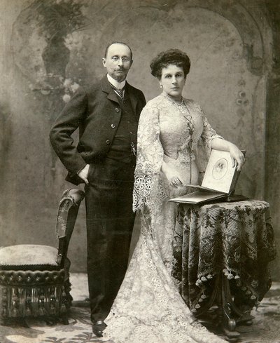 Retrato del líder de la Asamblea de la Nobleza de Moscú Pyotr Basilevsky 1855-1920 de Unbekannt