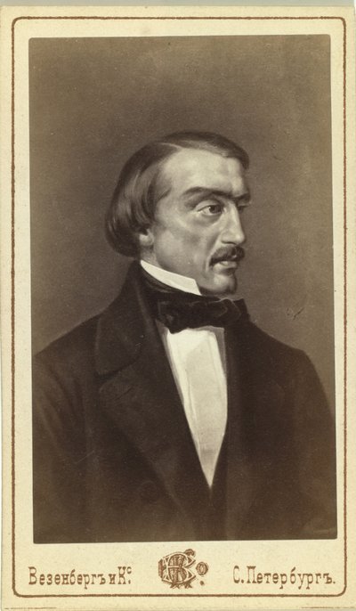 Retrato del crítico literario y filósofo Vissarion G. Belinsky 1811-1848 de Unbekannt