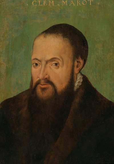 Retrato del poeta Clément Marot 1496-1544, primera mitad del siglo XVI de Unbekannt