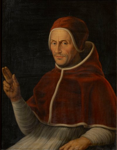 Retrato del Papa Adriano VI 1459-1523, c. 1630 de Unbekannt