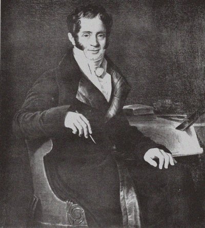 Retrato del arquitecto Carlo Rossi 1775-1849 después de Ch. Mitoire de Unbekannt