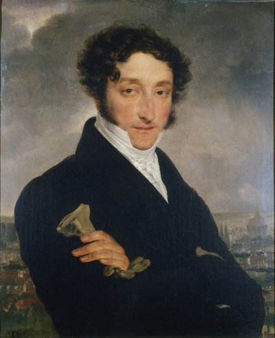 Retrato del autor Charles Nodier 1780-1877 de Unbekannt