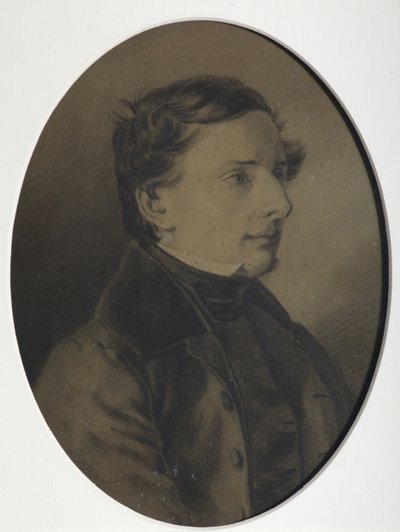 Retrato del autor y lexicógrafo Vladimir Dal 1801-1872 de Unbekannt