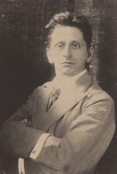 Retrato del compositor Alexander von Zemlinsky 1871-1942 de Unbekannt