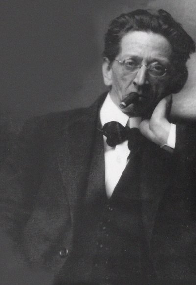 Retrato del compositor Alexander von Zemlinsky 1871-1942 de Unbekannt
