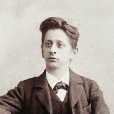 Retrato del compositor Alexander von Zemlinsky 1871-1942, c. 1900 de Unbekannt