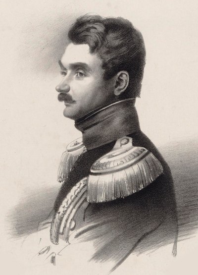 Retrato del compositor Alexei Fyodorovich Lvov 1798-1870 de Unbekannt