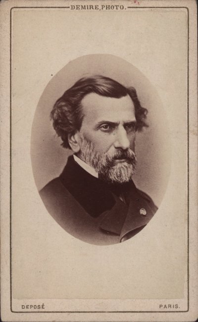 Retrato del compositor Ambroise Thomas 1811-1896, 1860s de Unbekannt