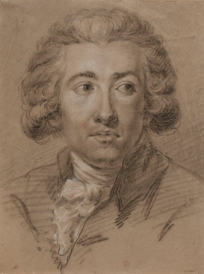 Retrato del compositor André Ernest Modeste Grétry 1741-1813, 2ª mitad del siglo XVIII de Unbekannt