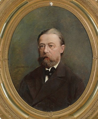 Retrato del compositor Bedrich Smetana de Unbekannt