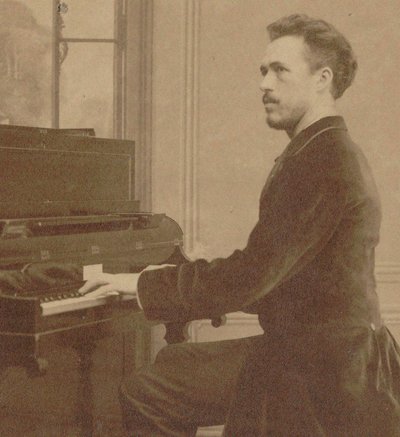 Retrato del compositor Benjamin Godard 1849-1895 de Unbekannt
