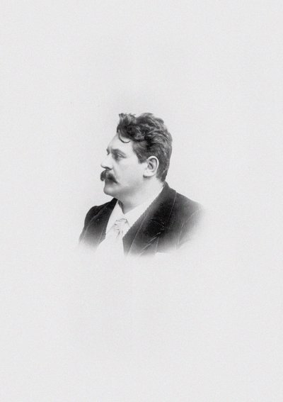Retrato del compositor Eugen Lindner 1858-1915 de Unbekannt