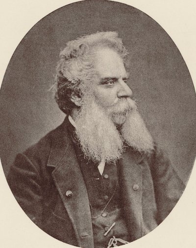 Retrato del compositor Federico Ricci 1809-1877, c. 1870 de Unbekannt