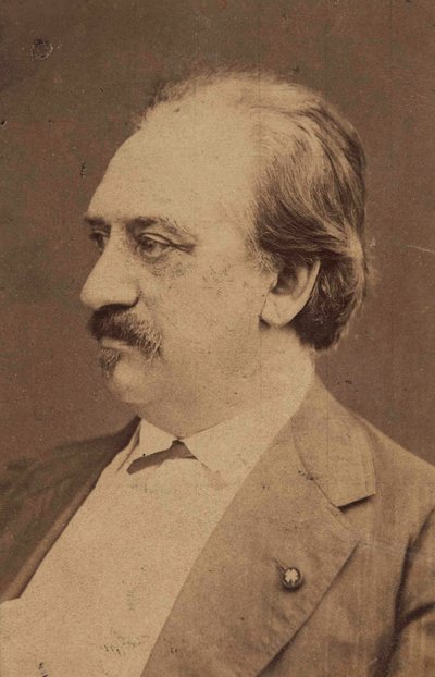 Retrato del compositor Friedrich von Flotow 1812-1883, c. 1880 de Unbekannt