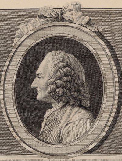 Retrato del compositor Jean-Philippe Rameau de Unbekannt