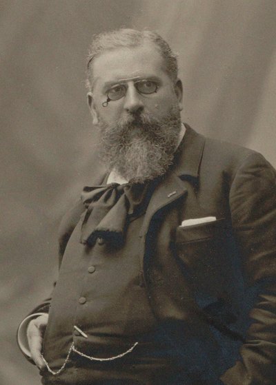 Retrato del compositor Raoul Pugno 1852-1914, c. 1900-1910 de Unbekannt