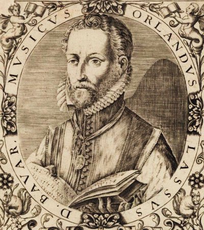 Retrato del compositor Roland de Lassus 1532-1594 de Unbekannt