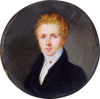 Retrato del compositor Vincenzo Bellini 1801-1835, c. 1830 de Unbekannt