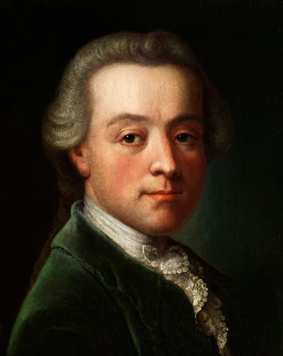 Retrato del compositor Wolfgang Amadeus Mozart, c. 1789 de Unbekannt