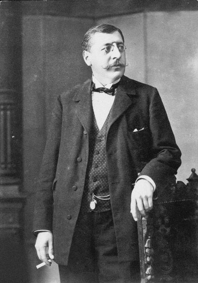 Retrato del director y compositor Felix Mottl 1856-1911 de Unbekannt