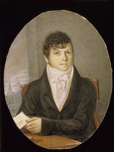 Retrato del bailarín, maestro de ballet y guionista Ivan Valberkh de Unbekannt