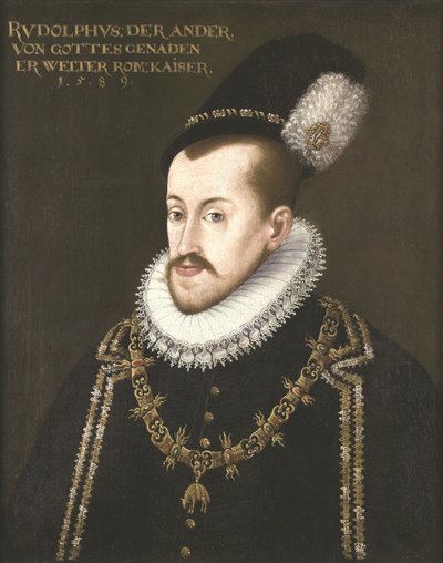 Retrato del emperador Rodolfo II de Unbekannt