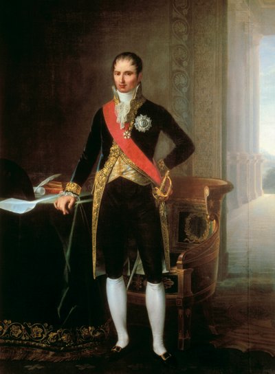 Retrato del rey de Nápoles y España José Bonaparte (1768-1844) de Unbekannt