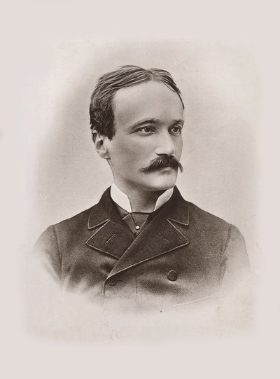Retrato del libretista y compositor Arrigo Boito 1842-1918, 1884 de Unbekannt