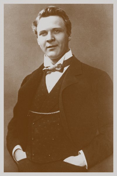 Retrato del cantante de ópera Feodor Chaliapin 1873-1938 de Unbekannt