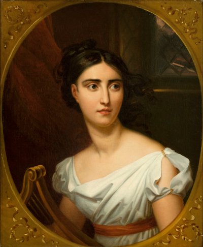 Retrato de la cantante de ópera Giuditta Pasta 1798-1865, como Desdémona, 1825 de Unbekannt