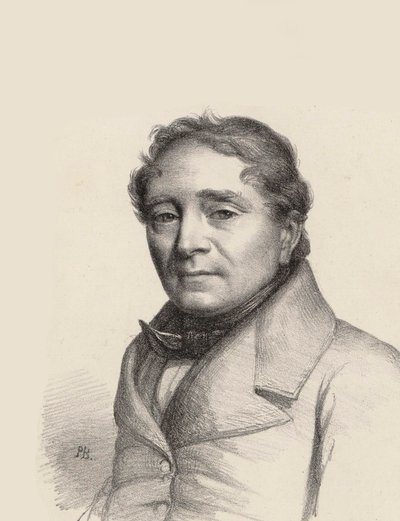 Retrato del cantante de ópera Louis Antoine Eléonore Ponchard 1787-1866 de Unbekannt