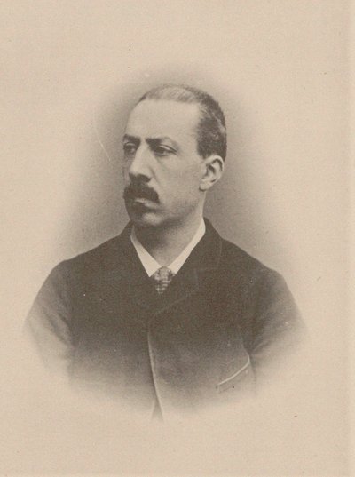 Retrato del organista y compositor Charles-Marie Widor de Unbekannt