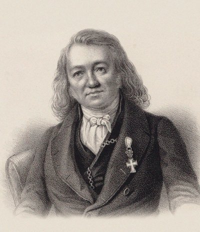 Retrato del organista y compositor Friedrich Schneider 1786-1853 de Unbekannt