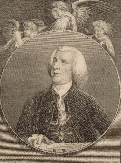 Retrato del organista y compositor John Stanley 1712-1786, 1784 de Unbekannt