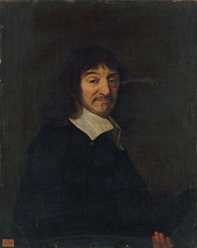 Retrato del filósofo René Descartes 1596-1650 de Unbekannt