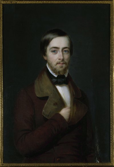 Retrato del poeta Joseph Méry 1798-1866, c. 1830-1840 de Unbekannt