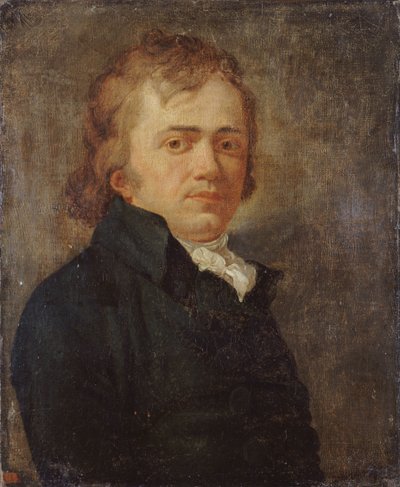 Retrato del poeta y dramaturgo Marie-Joseph Chénier 1764-1811, 1795 de Unbekannt