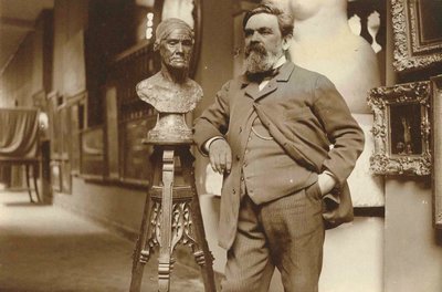 Retrato del escultor Alfred Boucher 1850-1934, década de 1910 de Unbekannt