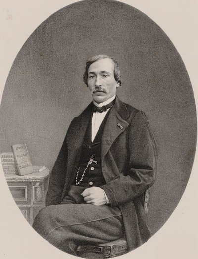 Retrato del violinista y compositor Delphin Alard 1815-1888, 1870 de Unbekannt