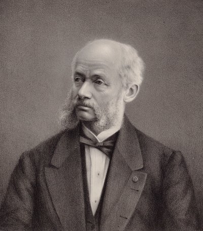 Retrato del violinista y compositor Henri Vieuxtemps 1820-1881, 1895 de Unbekannt