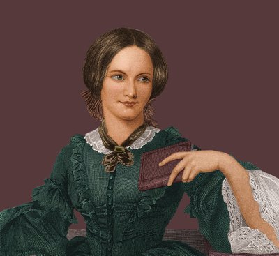 Retrato de la escritora Charlotte Brontë de Unbekannt
