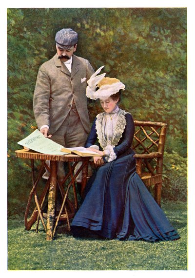 Retrato en tres colores, 1901 de Unbekannt