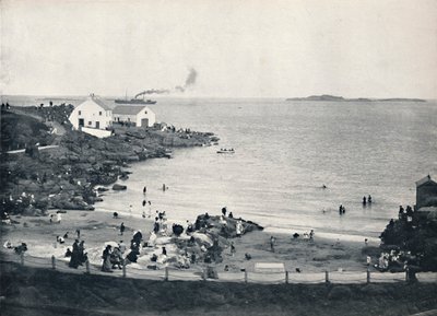 Portrush - El lugar de baño, 1895 de Unbekannt