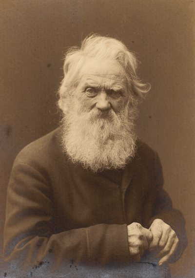 Retrato posado de un anciano, Landskrona, Suecia, 1910 de Unbekannt