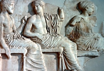 Poseidón, Apolo y Artemisa, 447-432 a.C. de Unbekannt