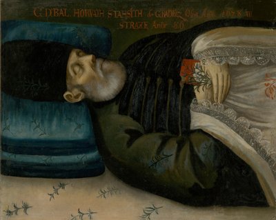 Retrato póstumo de B. Horvath-Stansitha de Unbekannt