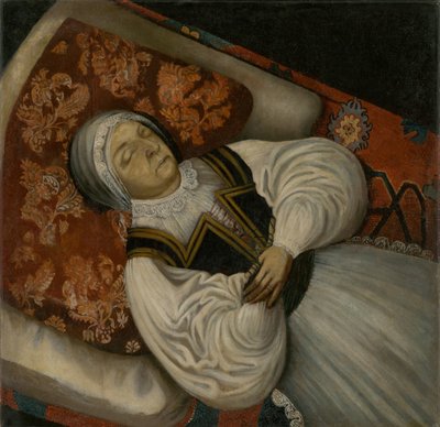 Retrato póstumo de K. Horvath-Stansithovej, nacida Kissovej de Unbekannt