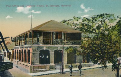 Oficina de Correos y Aduanas, St. Georges, Bermudas de Unbekannt